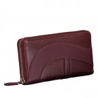 Geldbörse Deborah mit RFID-Schutz Port Red, Farbe: rot/weinrot, Marke: AIGNER, EAN: 4055539684111, Abmessungen in cm: 19x10x2.5, Bild 2 von 4