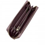 Geldbörse Deborah mit RFID-Schutz Port Red, Farbe: rot/weinrot, Marke: AIGNER, EAN: 4055539684111, Abmessungen in cm: 19x10x2.5, Bild 4 von 4