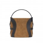 Beuteltasche Deborah S Suede Oat Beige, Farbe: cognac, Marke: AIGNER, EAN: 4055539681363, Abmessungen in cm: 21x19x12.5, Bild 1 von 6