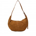 Beuteltasche Velours Hellbraun, Farbe: braun, Marke: Hausfelder Manufaktur, EAN: 4065646028562, Abmessungen in cm: 43x34x4.5, Bild 3 von 6