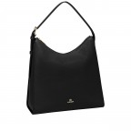 Beuteltasche Ivy L Black Gold, Farbe: schwarz, Marke: AIGNER, EAN: 4055539681769, Abmessungen in cm: 32x33x14, Bild 2 von 4