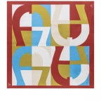Tuch Logo Carré S Burnt Red, Farbe: rot/weinrot, Marke: AIGNER, EAN: 4055539670923, Abmessungen in cm: 70x70x0.1, Bild 1 von 4