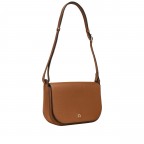 Umhängetasche Pura M Cognac Brown, Farbe: cognac, Marke: AIGNER, EAN: 4055539648137, Abmessungen in cm: 26x19x9, Bild 3 von 5