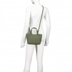 Shopper Pura S Moss Green, Farbe: grün/oliv, Marke: AIGNER, EAN: 4055539682063, Abmessungen in cm: 19.5x17x10, Bild 5 von 6