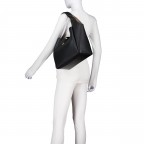 Beuteltasche Zaira M Black, Farbe: schwarz, Marke: AIGNER, EAN: 4055539681905, Abmessungen in cm: 31x26x14.5, Bild 4 von 4