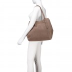 Shopper Pretty Wonder Suede Mocha, Farbe: taupe/khaki, Marke: Hey Marly, EAN: 4262484658382, Abmessungen in cm: 35.5x32x17, Bild 5 von 8
