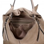 Umhängetasche Suede Lampetra Dune, Farbe: taupe/khaki, Marke: Rebelle, EAN: 8058189299205, Abmessungen in cm: 32.5x25x12, Bild 7 von 7