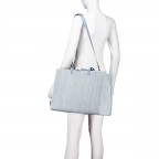 Handtasche Safari Maya Storm, Farbe: blau/petrol, Marke: Rebelle, EAN: 8058189297928, Abmessungen in cm: 41.5x30.5x19, Bild 4 von 6