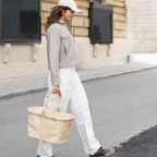 Einkaufskorb Carrybag Frame Leo Vanilla, Farbe: beige, Marke: Reisenthel, EAN: 4012013748820, Abmessungen in cm: 48x49x28, Bild 4 von 6