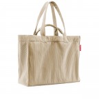Tasche Softshopper Cord Sand, Farbe: beige, Marke: Reisenthel, EAN: 4012013747441, Abmessungen in cm: 38.5x47x18, Bild 2 von 6