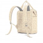 Rucksack Allrounder R Leo Vanilla, Farbe: beige, Marke: Reisenthel, EAN: 4012013748875, Abmessungen in cm: 31x39x17, Bild 2 von 6