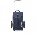 Einkaufsroller Citycruiser Set aus Rack und Rolltop-Tasche Twist Navy, Farbe: blau/petrol, Marke: Reisenthel, EAN: 4012013747656, Abmessungen in cm: 47.5x105.5x39, Bild 1 von 4