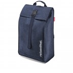 Einkaufsroller Citycruiser Set aus Rack und Rolltop-Tasche Twist Navy, Farbe: blau/petrol, Marke: Reisenthel, EAN: 4012013747656, Abmessungen in cm: 47.5x105.5x39, Bild 3 von 4