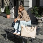 Shopper XL Leo Vanilla, Farbe: beige, Marke: Reisenthel, EAN: 4012013747281, Abmessungen in cm: 68x45.5x20, Bild 4 von 7