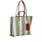 Shopper Luna Grün, Farbe: grün/oliv, Marke: The Bridge, EAN: 8033748592232, Abmessungen in cm: 39x35x14.5, Bild 2 von 5