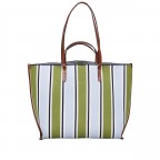 Shopper Luna Grün, Farbe: grün/oliv, Marke: The Bridge, EAN: 8033748592232, Abmessungen in cm: 39x35x14.5, Bild 3 von 5