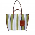 Shopper Luna Grün, Farbe: grün/oliv, Marke: The Bridge, EAN: 8033748592232, Abmessungen in cm: 39x35x14.5, Bild 1 von 5