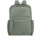 Rucksack Karissa Evo Round Backpack mit Laptopfach 15.6 Zoll Sage, Farbe: grün/oliv, Marke: Samsonite, EAN: 5400520388391, Abmessungen in cm: 28.5x41x14.5, Bild 1 von 15