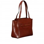 Shopper Lucrezia Marrone, Farbe: cognac, Marke: The Bridge, EAN: 8033748586804, Abmessungen in cm: 31x27x14.5, Bild 2 von 5