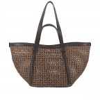 Shopper Cosmo L Raffia Wood, Farbe: braun, Marke: Abro, EAN: 4067278856162, Abmessungen in cm: 57x29.5x16.5, Bild 1 von 7