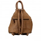 Rucksack Urban-Poets Xander UP-13340 Spicy Ginger, Farbe: cognac, Marke: Harbour 2nd, EAN: 4046478085459, Abmessungen in cm: 22x28x10.5, Bild 3 von 5