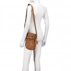 Umhängetasche Urban-Poets Rhys UP-13341 Spicy Ginger, Farbe: cognac, Marke: Harbour 2nd, EAN: 4046478085466, Abmessungen in cm: 17x23.5x7, Bild 4 von 6