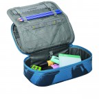 Federmäppchen Graffiti Groove, Farbe: blau/petrol, Marke: Coocazoo, EAN: 4047443544254, Abmessungen in cm: 24x11x6, Bild 3 von 3