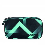 Federmäppchen Laser Lights, Farbe: grün/oliv, Marke: Coocazoo, EAN: 4047443541062, Abmessungen in cm: 24x11x6, Bild 1 von 3