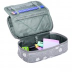 Federmäppchen Vanilla Bloom, Farbe: grau, Marke: Coocazoo, EAN: 4047443544308, Abmessungen in cm: 24x11x6, Bild 3 von 3