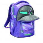Rucksack Mate Modell 2026 30 Liter Arctic Lights, Farbe: flieder/lila, Marke: Coocazoo, EAN: 4047443544070, Abmessungen in cm: 30x44x23, Bild 4 von 9