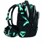 Rucksack Mate Modell 2026 30 Liter Laser Lights, Farbe: grün/oliv, Marke: Coocazoo, EAN: 4047443541055, Abmessungen in cm: 30x44x23, Bild 7 von 9