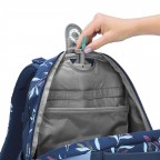 Rucksack Mate Modell 2026 30 Liter Boho Glam, Farbe: blau/petrol, Marke: Coocazoo, EAN: 4047443538710, Abmessungen in cm: 30x44x23, Bild 6 von 9