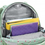 Rucksack Mate Modell 2026 30 Liter Dancing Dots, Farbe: grün/oliv, Marke: Coocazoo, EAN: 4047443543974, Abmessungen in cm: 30x44x23, Bild 5 von 9