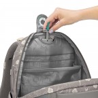 Rucksack Mate Modell 2026 30 Liter Vanilla Bloom, Farbe: grau, Marke: Coocazoo, EAN: 4047443544063, Abmessungen in cm: 30x44x23, Bild 6 von 9