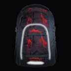 Rucksack Mate Modell 2026 30 Liter Broken Black, Farbe: rot/weinrot, Marke: Coocazoo, EAN: 4047443544162, Abmessungen in cm: 30x44x23, Bild 9 von 9