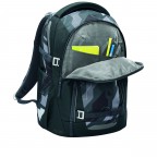 Rucksack Mate Modell 2026 30 Liter Dark Race, Farbe: anthrazit, Marke: Coocazoo, EAN: 4047443544155, Abmessungen in cm: 30x44x23, Bild 4 von 9