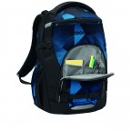 Rucksack Byte 28 Liter Electric Ice, Farbe: blau/petrol, Marke: Coocazoo, EAN: 4047443546401, Abmessungen in cm: 29x46x21, Bild 6 von 13