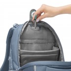 Rucksack Byte 28 Liter Bloomy Daisy, Farbe: grau, Marke: Coocazoo, EAN: 4047443546432, Abmessungen in cm: 29x46x21, Bild 9 von 13