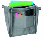 Tablet-Organizer passend für Rucksäcke ab Kollektion 2026 Grau, Farbe: grau, Marke: Coocazoo, EAN: 4047443548535, Abmessungen in cm: 25x26.5x2, Bild 2 von 2