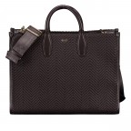 Handtasche Sandy Medium Tote Dark Brown, Farbe: braun, Marke: BOSS, EAN: 4063551381536, Abmessungen in cm: 36x27.5x12, Bild 1 von 7