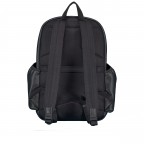Rucksack Jace Backpack mit Laptopfach 13 Zoll Black, Farbe: schwarz, Marke: BOSS, EAN: 4063551380393, Abmessungen in cm: 28x44.5x12.5, Bild 4 von 6