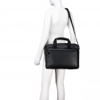 Aktentasche Jace Document Case Black, Farbe: schwarz, Marke: BOSS, EAN: 4063551380409, Abmessungen in cm: 39x30.5x8.5, Bild 6 von 7