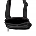 Umhängetasche Jace Envelope Black, Farbe: schwarz, Marke: BOSS, EAN: 4063551380416, Abmessungen in cm: 22.5x25.5x6, Bild 6 von 6