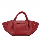 Handtasche Dollaro Weinrot, Farbe: rot/weinrot, Marke: Hausfelder Manufaktur, EAN: 4065646029064, Abmessungen in cm: 23x22x14.5, Bild 3 von 7
