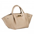 Handtasche Dollaro Sand, Farbe: beige, Marke: Hausfelder Manufaktur, EAN: 4065646029071, Abmessungen in cm: 23x22x14.5, Bild 2 von 7