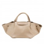 Handtasche Dollaro Sand, Farbe: beige, Marke: Hausfelder Manufaktur, EAN: 4065646029071, Abmessungen in cm: 23x22x14.5, Bild 3 von 7