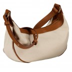 Umhängetasche Canvas Cognac, Farbe: cognac, Marke: Hausfelder Manufaktur, EAN: 4065646029101, Abmessungen in cm: 35.5x18x8, Bild 2 von 6