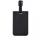 Kofferanhänger TA Revolution Rectangle Luggage Tag 2er-Set Black, Farbe: schwarz, Marke: Samsonite, EAN: 5400520336910, Abmessungen in cm: 6.5x15x1, Bild 3 von 4