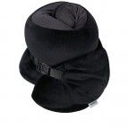 Nackenkissen TA Revolution Ergonomic Memory Foam Pillow Black, Farbe: schwarz, Marke: Samsonite, EAN: 5400520337085, Abmessungen in cm: 25x14.5x28, Bild 3 von 3