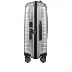 Koffer Proxis Spinner 55 expandable Silver, Farbe: metallic, Marke: Samsonite, EAN: 5400520379528, Abmessungen in cm: 40x55x20, Bild 3 von 17